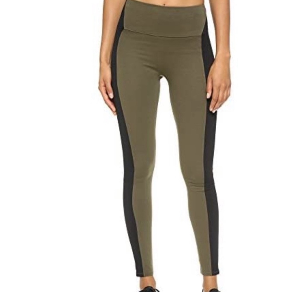 Spanx textured panel leggings